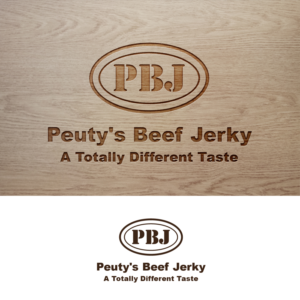 Logo-Design von Elizabeta für Peuty's Beef Jerky | Design: #16567876