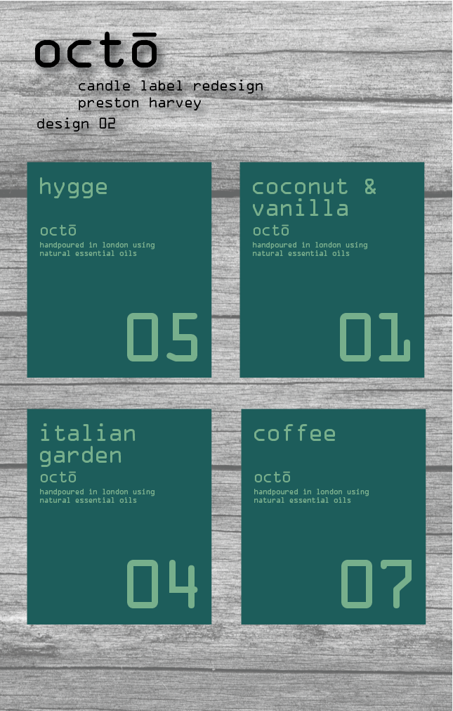 Label Design by Pharvey15 for Octo | Design #16598856