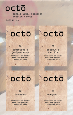 Label Design by Pharvey15 for Octo | Design: #16598857