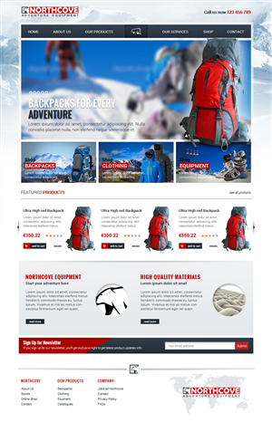 Web Design by bllablla for this project | Design: #2672625