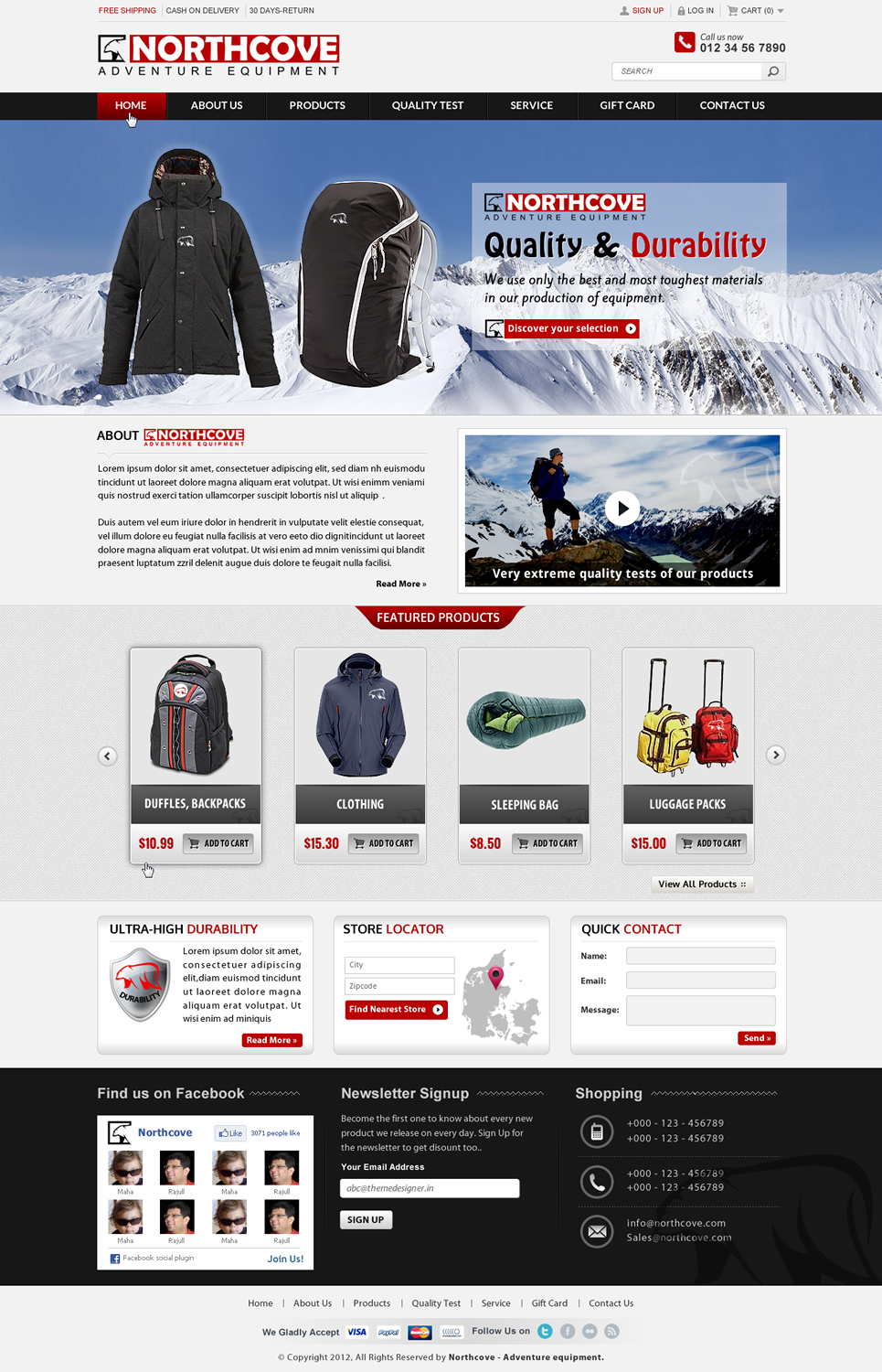 Professional, Masculine, Business Web Design for a Company by Sbss ...