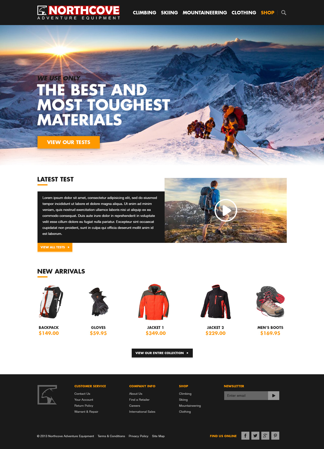 Web Design by Alex D for this project | Design #2684176