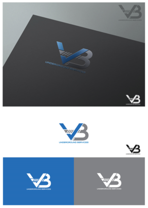 VB Underground Services | Diseño de Logo por goranvisnjic82