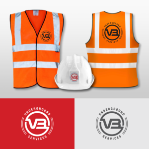VB Underground Services | Logo Design by Paperfox Designs