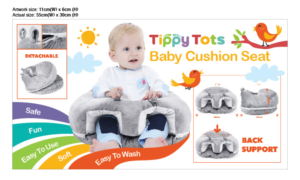 AWESOME Card Design for BABY CUSHION SEAT NEEDED | Card Design by Jillyn