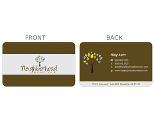 Business Card Design by WHORV for Neighborhood Home Tour | Design: #2656328