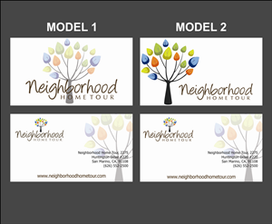 Business Card Design by MiB for Neighborhood Home Tour | Design #2654187