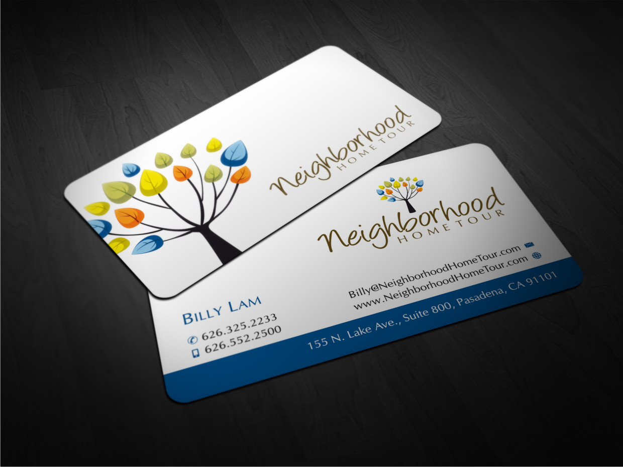 Business Card Design by Atvento Graphics for Neighborhood Home Tour | Design #2655447