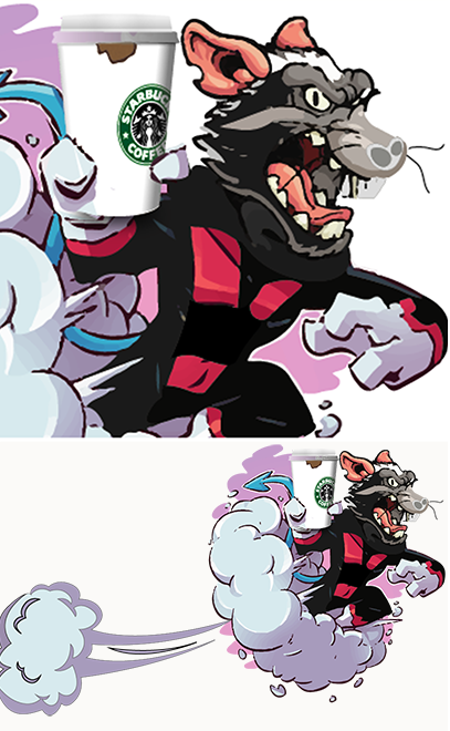 Character Design by Grebowiec Peter for Think Big Printing | Design #16459371