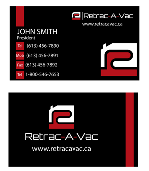 International Vacuum Business Needs a Business Card | Business Card Design by TedAtkinson