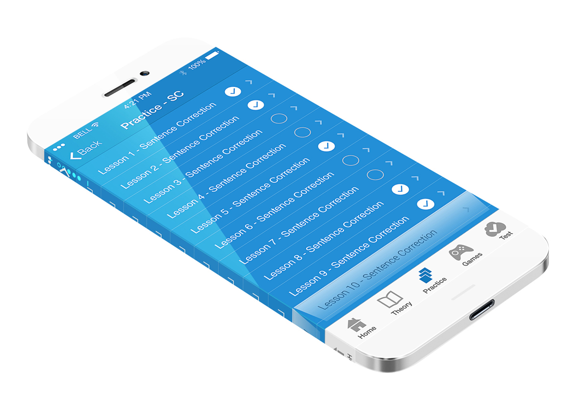 Diseño de aplicación (App) por creativoangle para este proyecto | Diseño #2669134