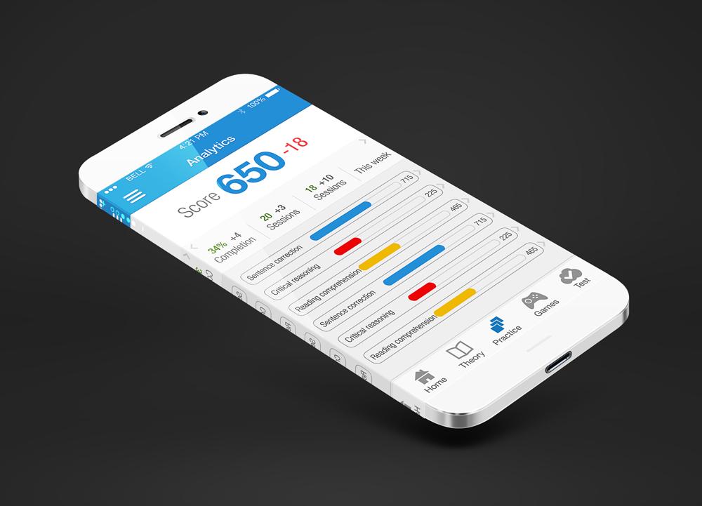 Diseño de aplicación (App) por creativoangle para este proyecto | Diseño #2751132