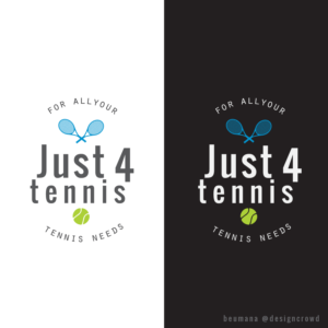 Logo Design by beumana for Just 4 Tennis | Design: #16483994