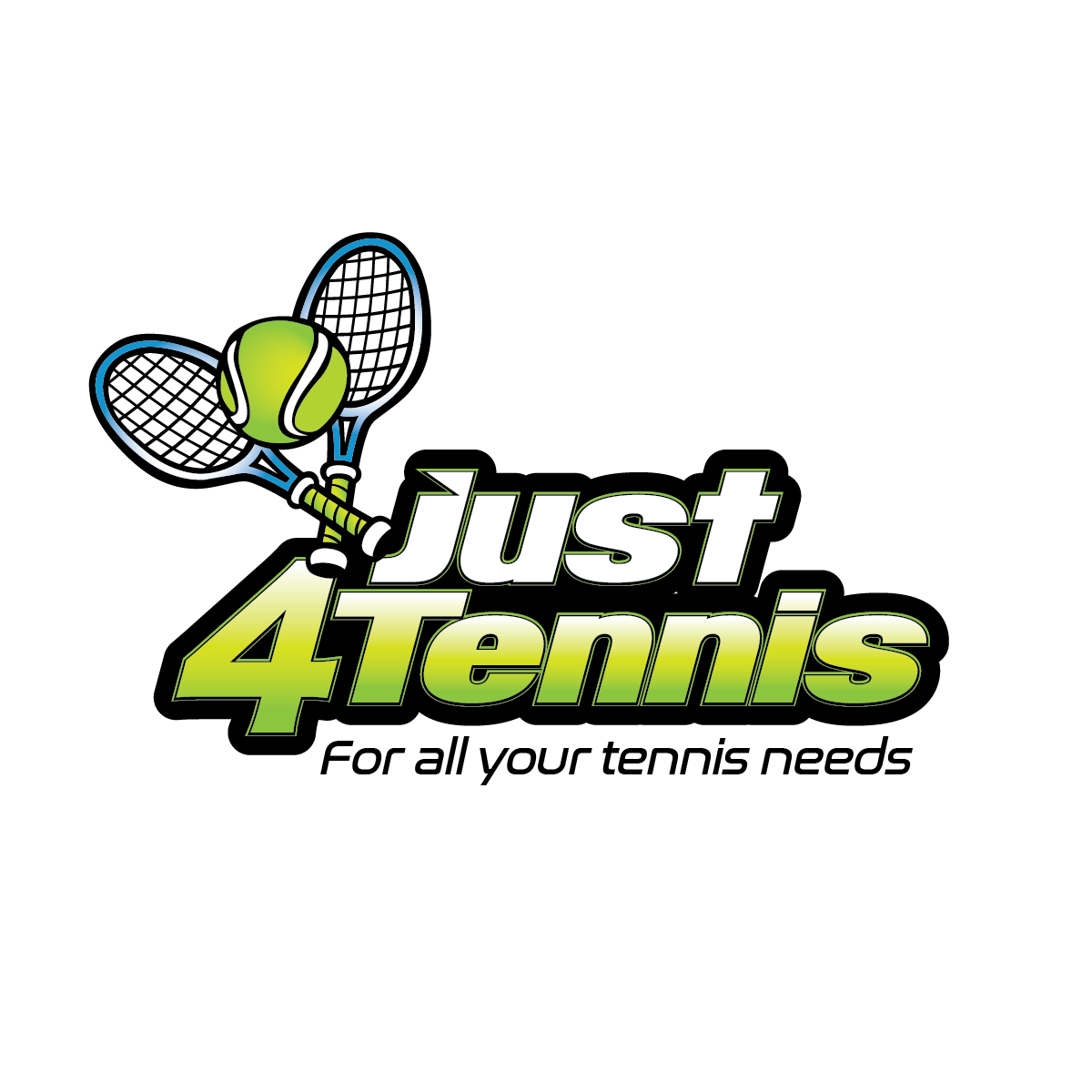 Logo Design by Zainny Azuar for Just 4 Tennis | Design #16549865