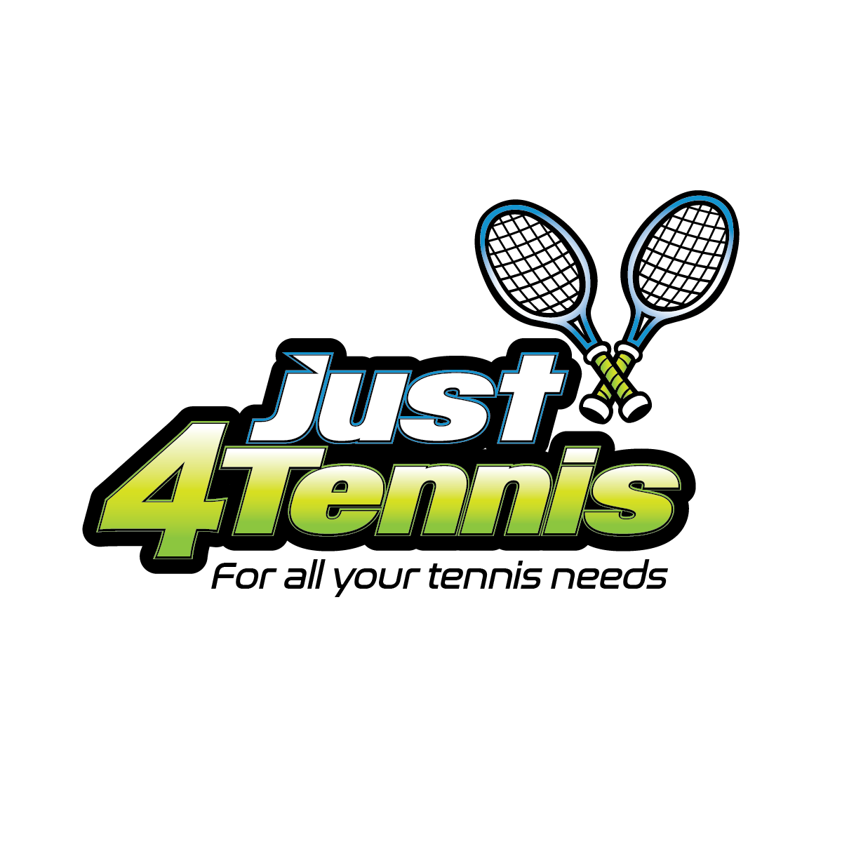 Logo Design by Zainny Azuar for Just 4 Tennis | Design #16551024