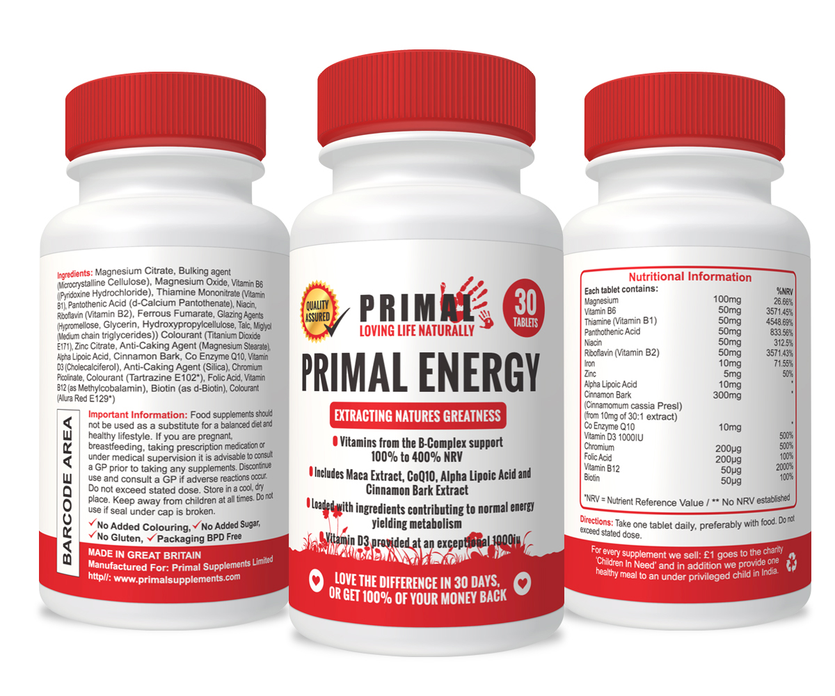 Packaging Design by digi-b for Primal Cure | Design #16522793