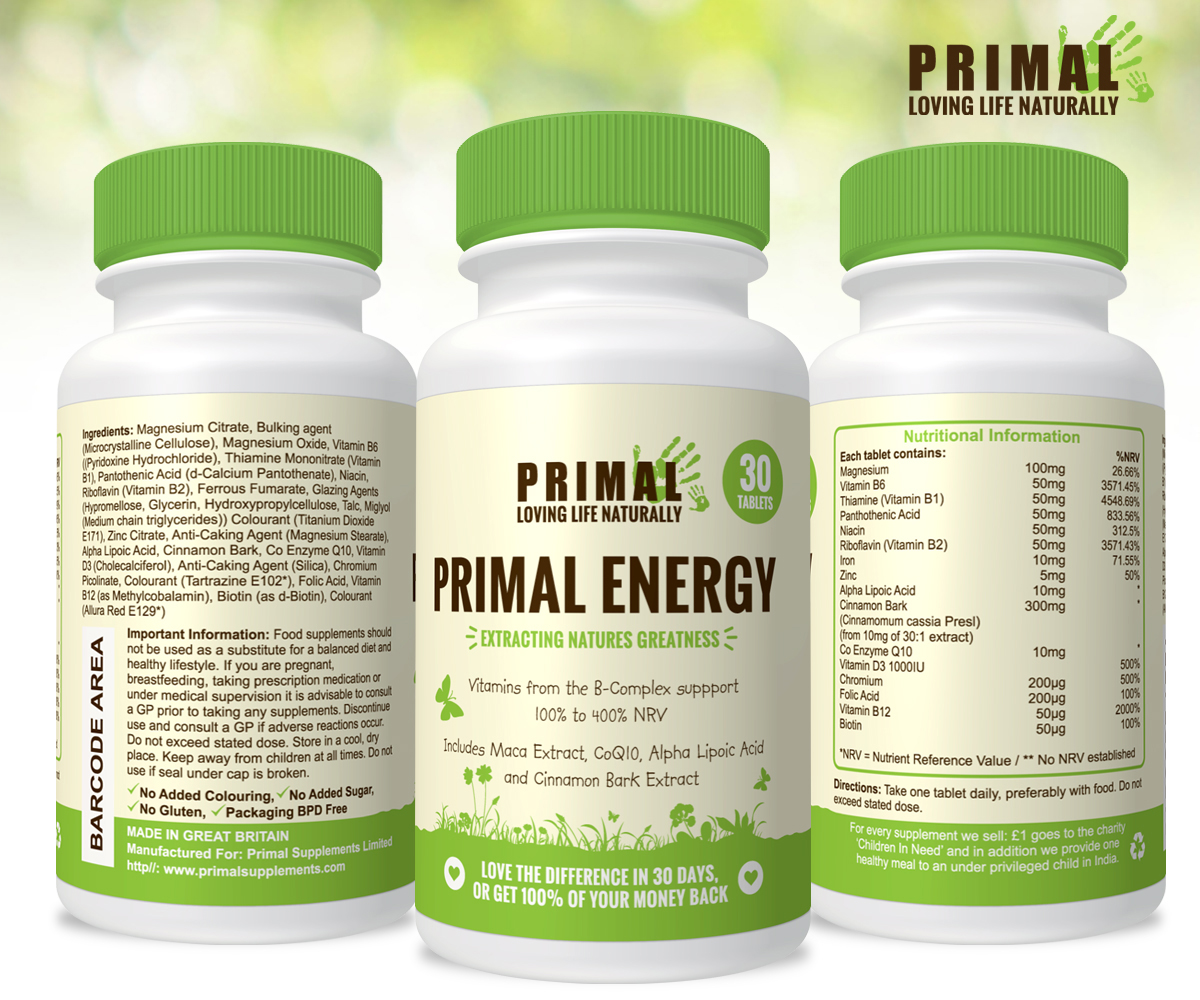 Packaging Design by digi-b for Primal Cure | Design #16534714