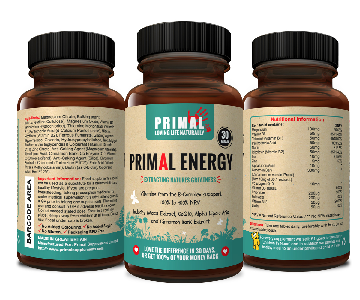 Packaging Design by digi-b for Primal Cure | Design #16564490