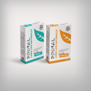 PRIMAL - Sub heading = Loving Life Naturally | Diseño de Empaque por Syahrol