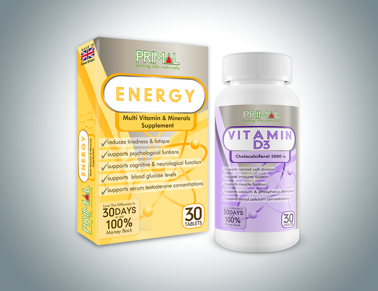 Packaging Design by Lezette_G for Primal Cure | Design #16496875