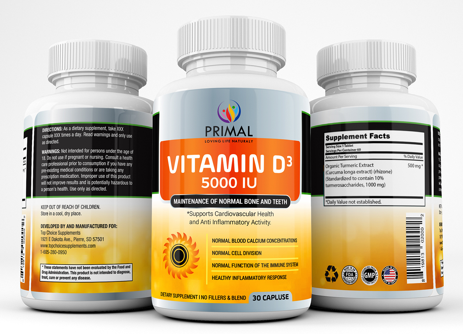 Verpackungs-Design von Vishal Vishwakarma  für Primal Cure | Design #16474033