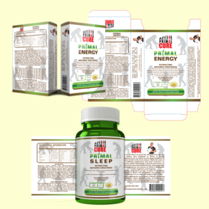 Packaging Design by Yayu Cianti for Primal Cure | Design: #16550033
