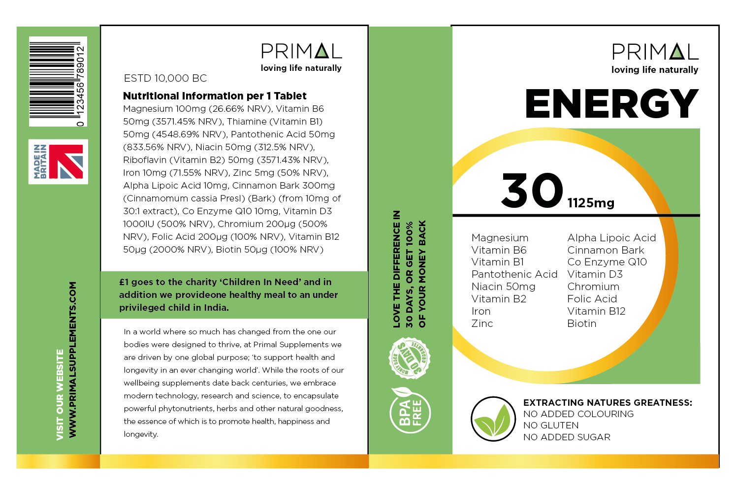 Packaging Design by llillamys for Primal Cure | Design #16546947