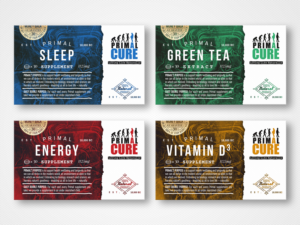 Packaging Design by Kl-Des for Primal Cure | Design: #16492137