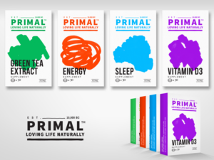 Packaging Design by Kl-Des for Primal Cure | Design: #16498061