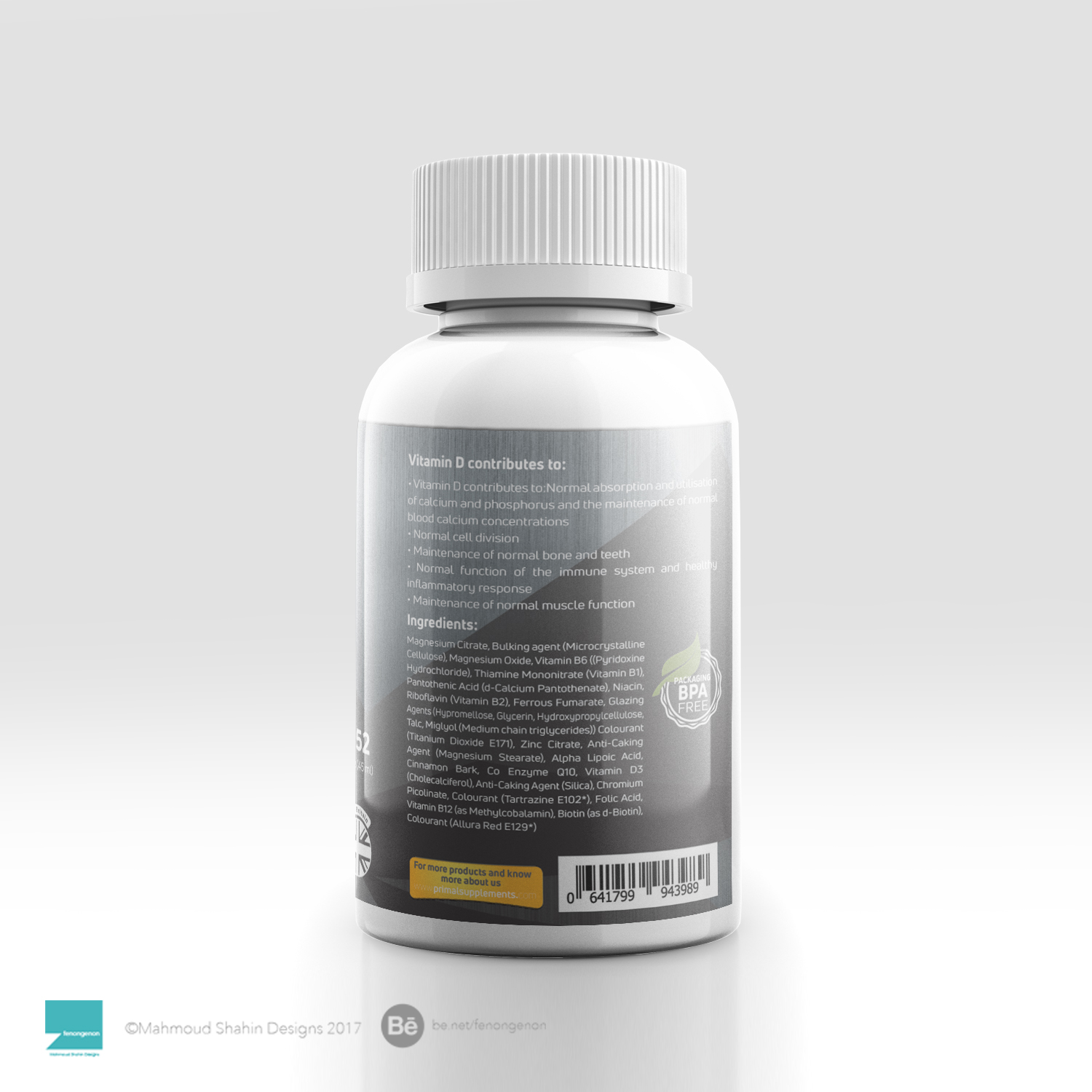 Packaging Design by Mahmoud Shahin for Primal Cure | Design #16457358