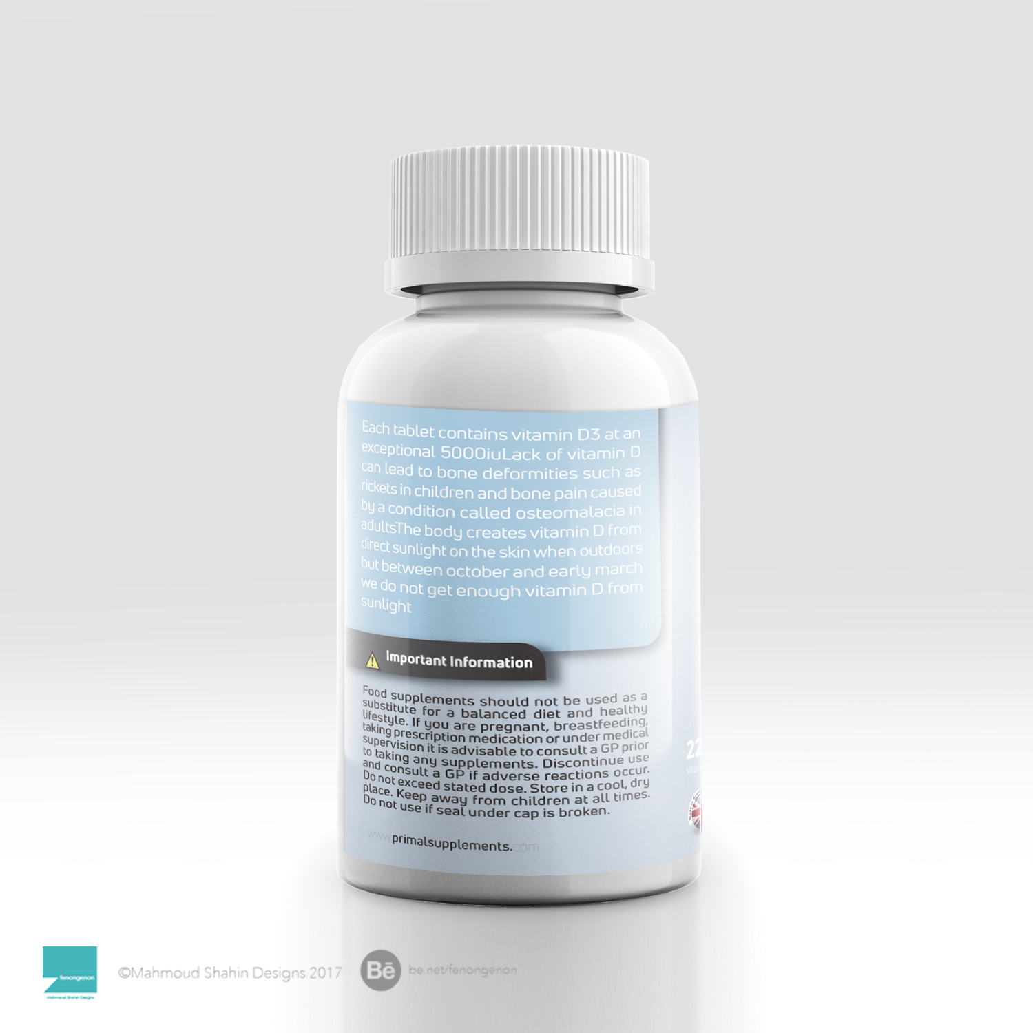 Packaging Design by Mahmoud Shahin for Primal Cure | Design #16457647