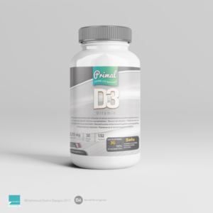 Diseño de Empaque por Mahmoud Shahin para Primal Cure | Diseño: #16484029