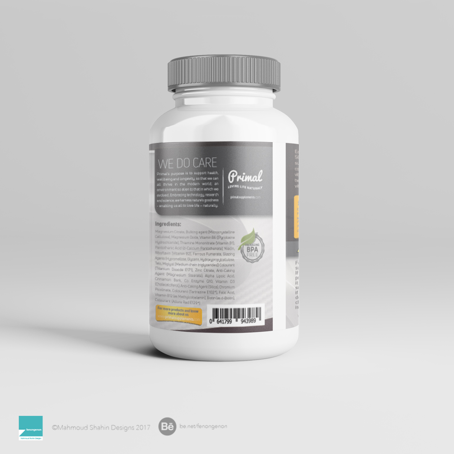 Packaging Design by Mahmoud Shahin for Primal Cure | Design #16484031