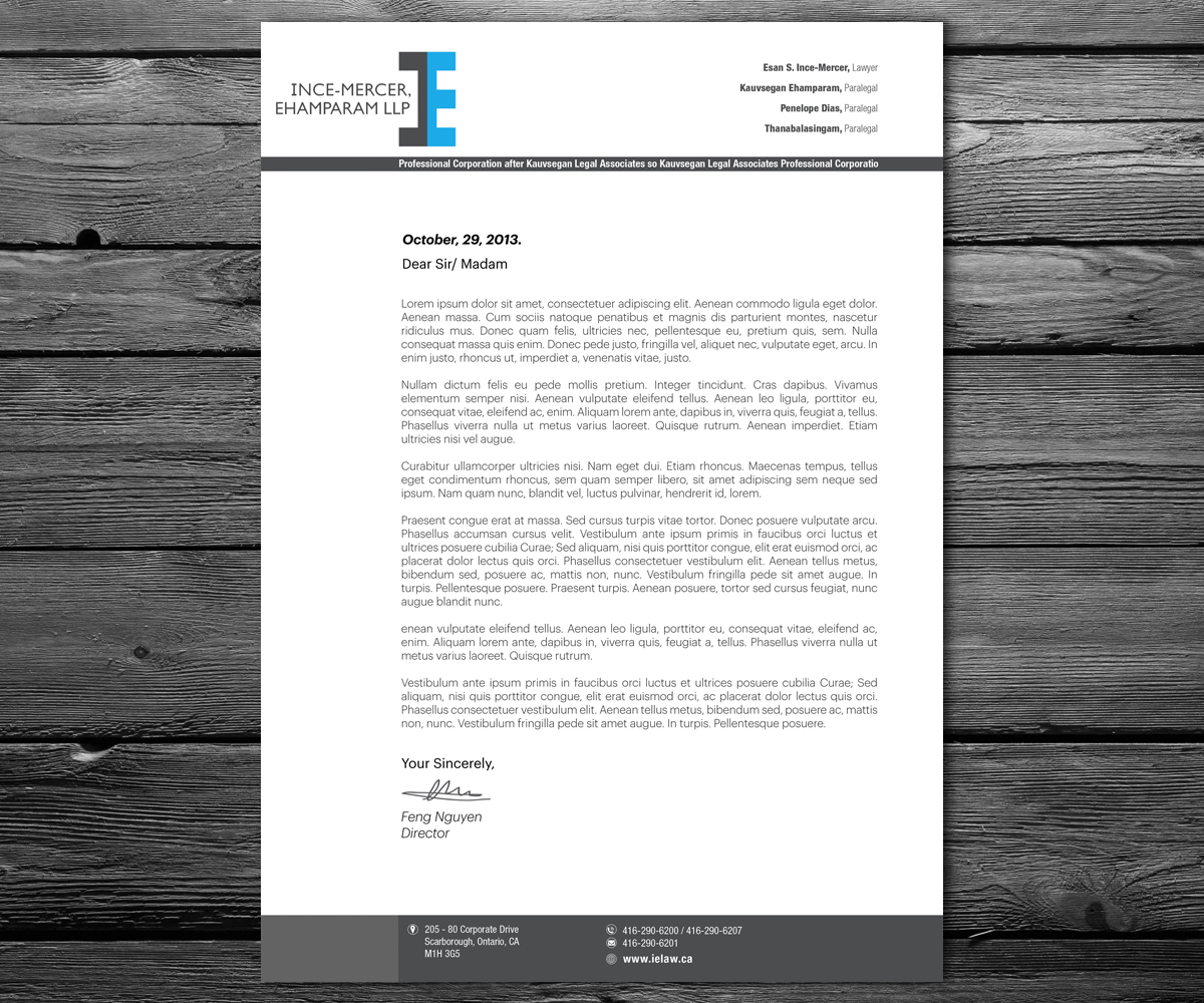 Design En-Tête par anxongdzong pour Ince-Mercer, Ehamparam LLP | Design #2677257