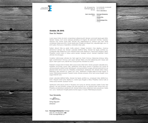Letterhead Design by anxongdzong for Ince-Mercer, Ehamparam LLP | Design: #2684202