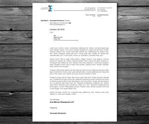 Letterhead Design by anxongdzong for Ince-Mercer, Ehamparam LLP | Design: #2686793