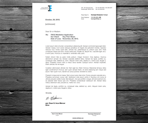 Letterhead Design by anxongdzong for Ince-Mercer, Ehamparam LLP | Design: #2690044
