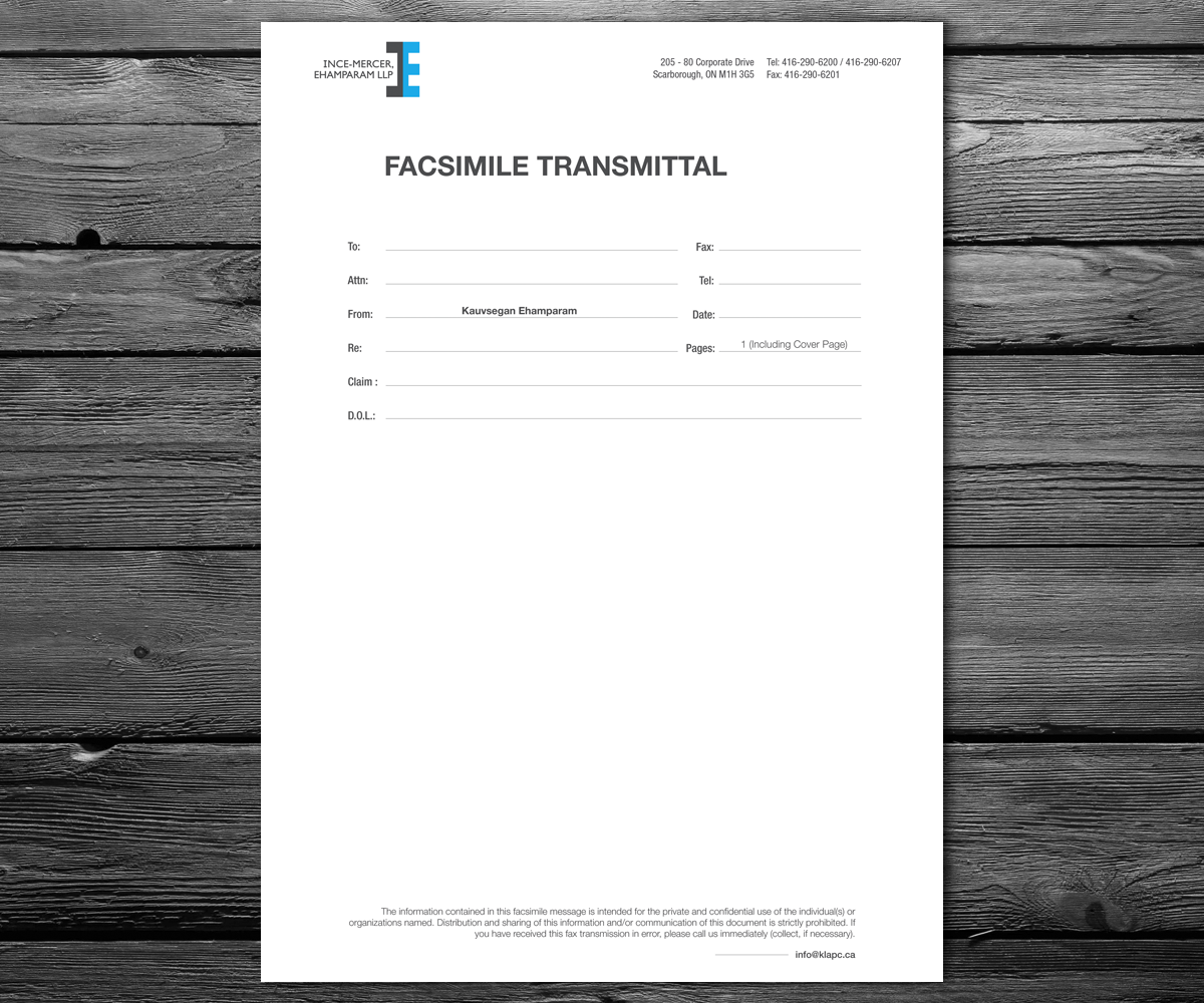 Letterhead Design by anxongdzong for Ince-Mercer, Ehamparam LLP | Design #2695608