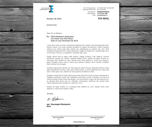 Letterhead Design by anxongdzong for Ince-Mercer, Ehamparam LLP | Design: #2695936