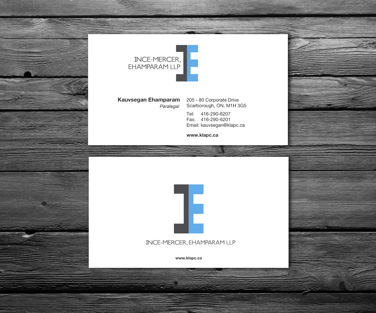 Letterhead Design by anxongdzong for Ince-Mercer, Ehamparam LLP | Design #2706649