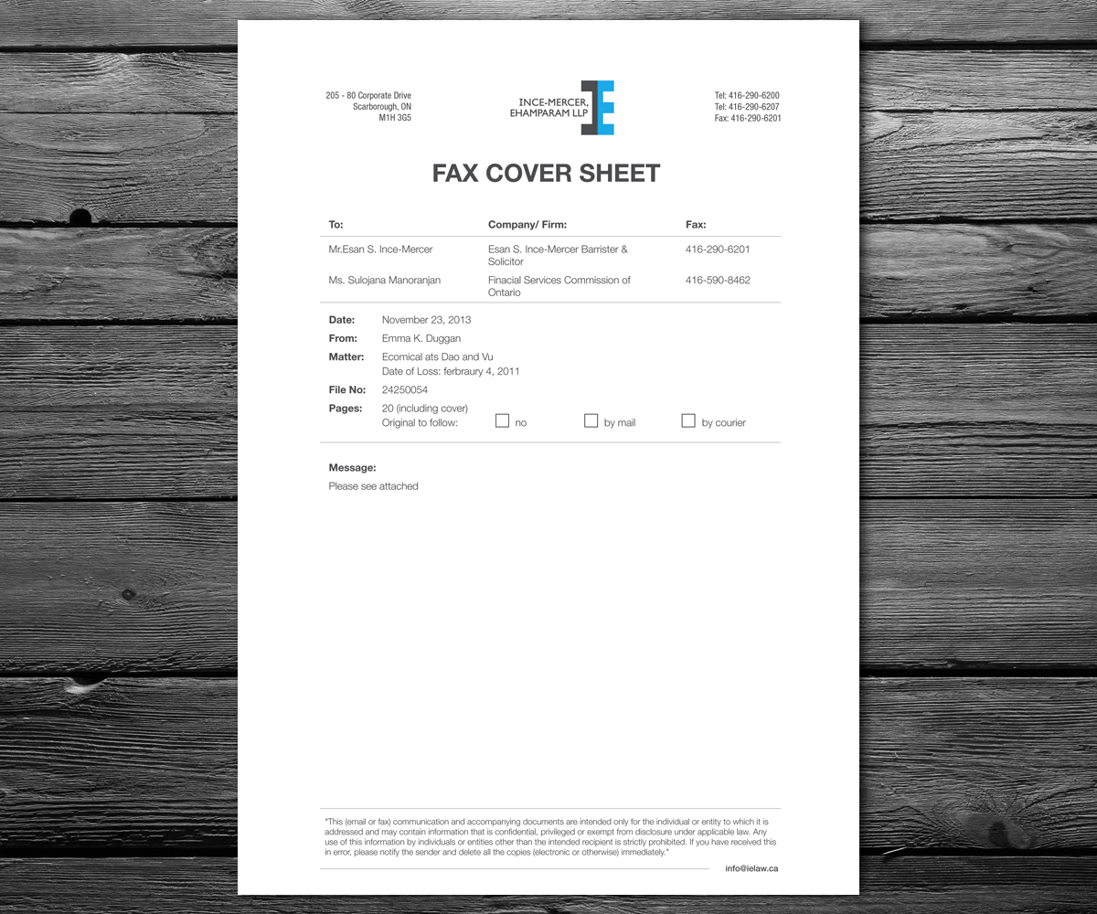 Letterhead Design by anxongdzong for Ince-Mercer, Ehamparam LLP | Design #2720281