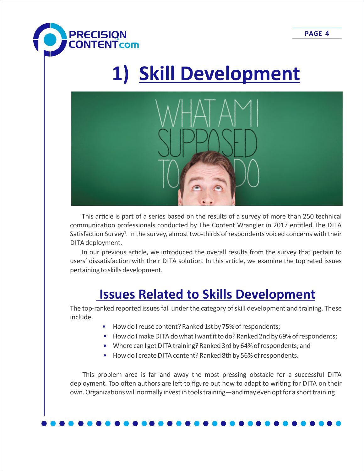 Diseño de Flyer por Jack P. para Precision Content Authoring Solutions | Diseño #16500083