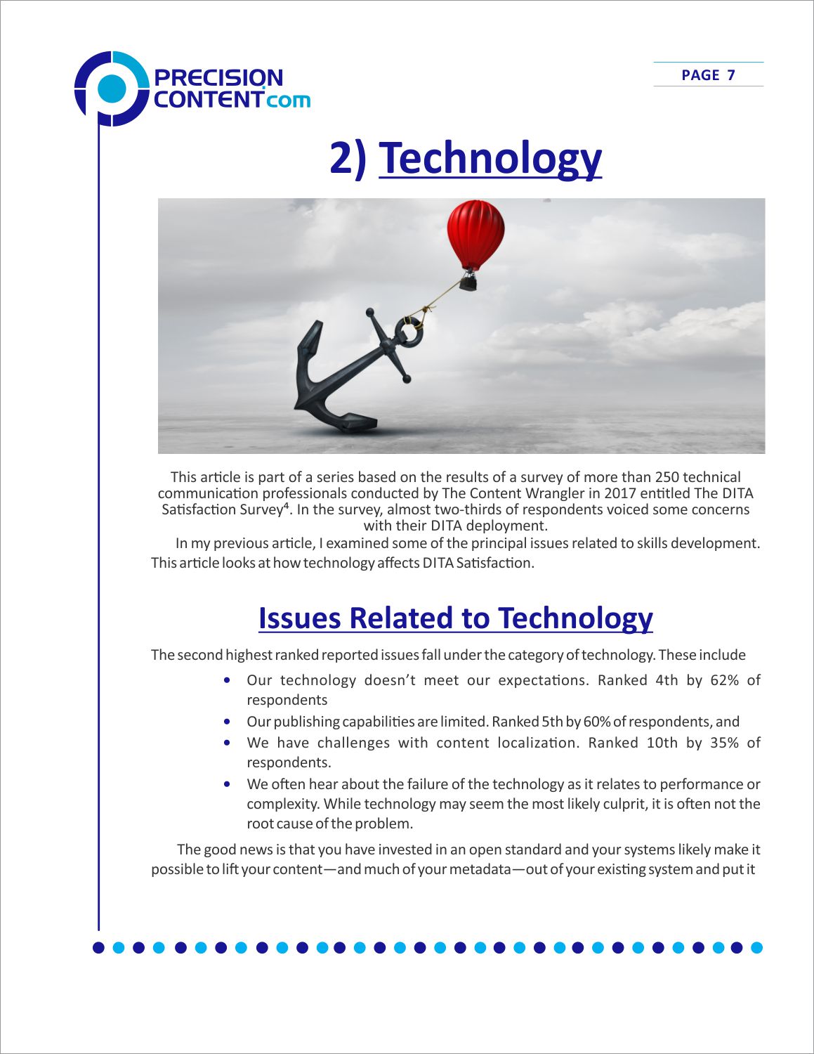 Flyer-Design von Jack P. für Precision Content Authoring Solutions | Design #16500156