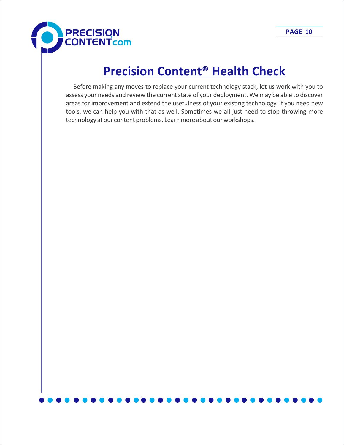 Flyer Design by Jack P. for Precision Content Authoring Solutions | Design #16500159