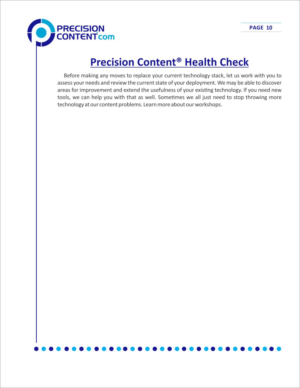 Design de Flyer par Jack P. pour Precision Content Authoring Solutions | Design : #16500159