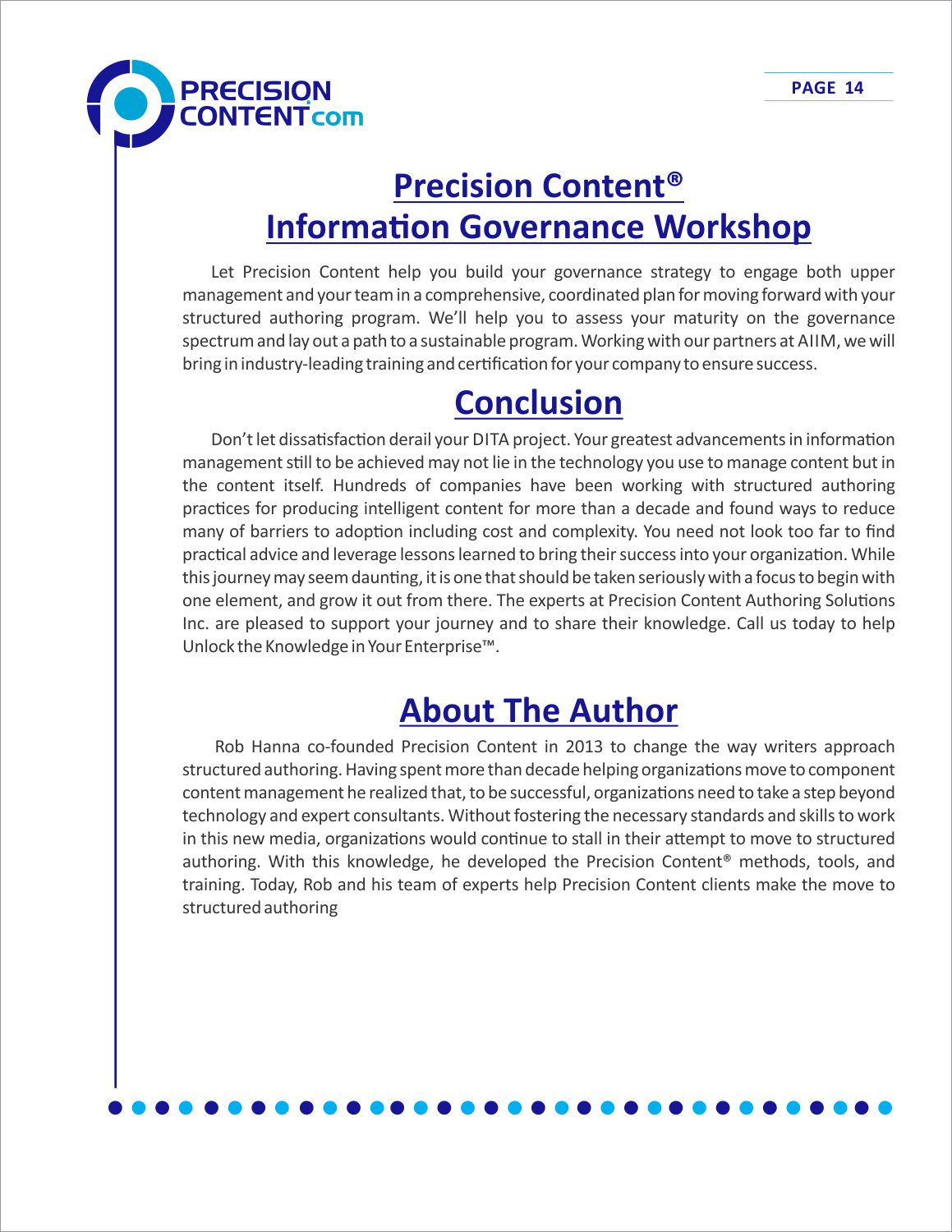 Design de Flyer par Jack P. pour Precision Content Authoring Solutions | Design #16500246