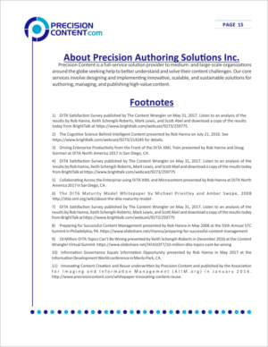 Flyer Design by Jack P. for Precision Content Authoring Solutions | Design #16500247