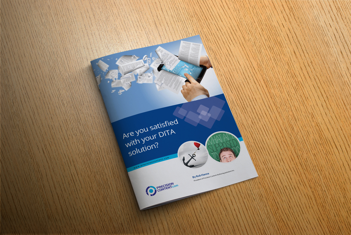 Flyer Design by iTech Graphics for Precision Content Authoring Solutions | Design #16492922