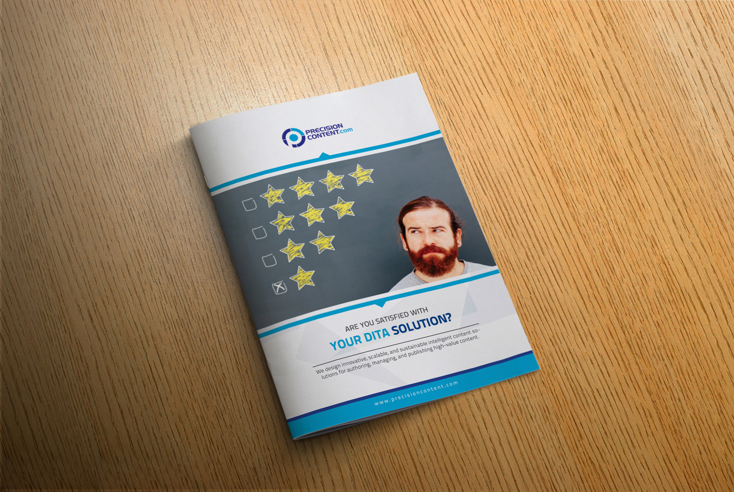 Flyer Design by iTech Graphics for Precision Content Authoring Solutions | Design #16500646