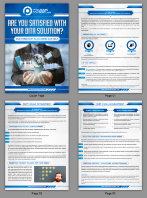 Design de Flyer par SAI DESIGNS pour Precision Content Authoring Solutions | Design : #16460758